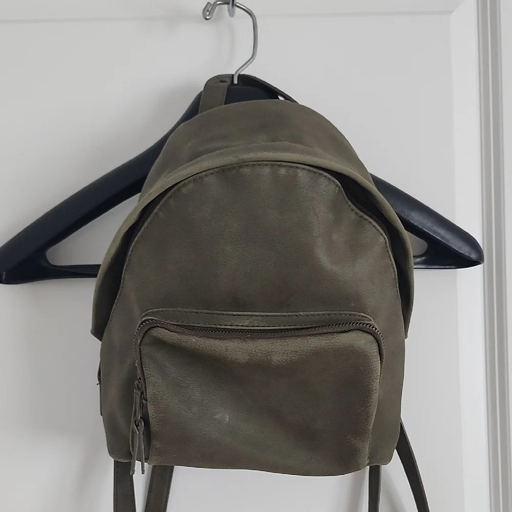 Universal‎ Thread Suede Olive Green Mini Backpack Bag
